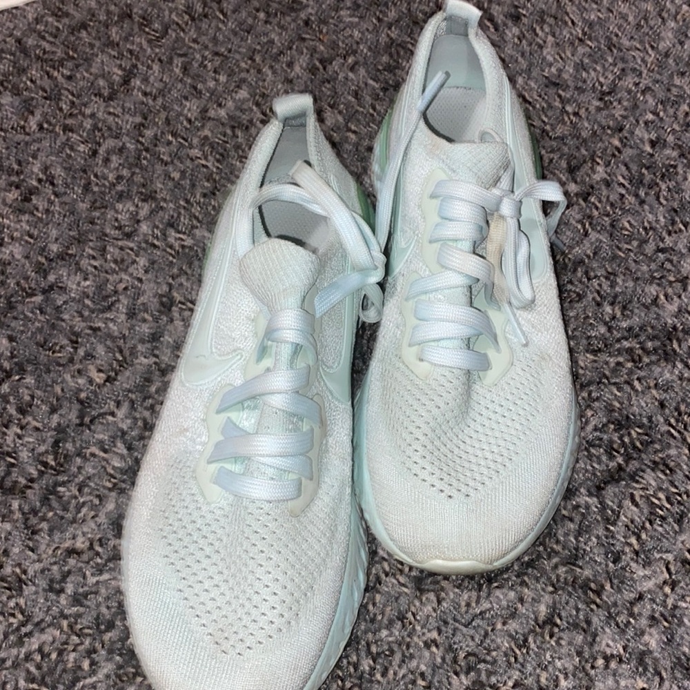 Nike blue shoes